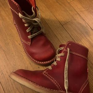 Danish Duckfeet Faborg Red Boots